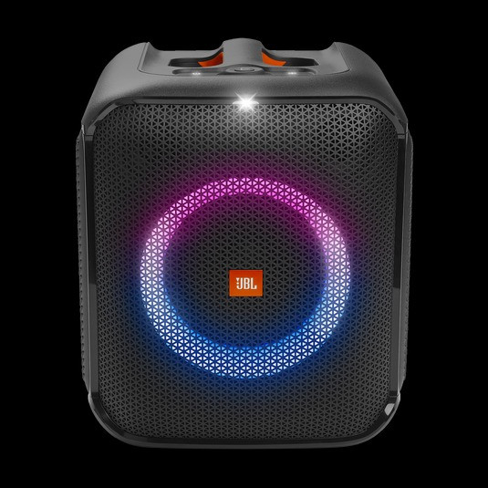 JBL Partybox Encore Essential 100W Sound Built-in Dynamic Light Show Splash Proof Design 6 Hours Music Playtime (No Mic)