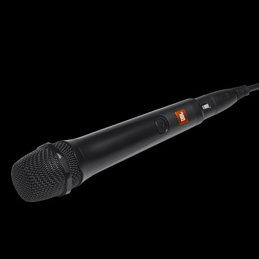 JBL PartyBox Mic 100 Wired Dynamic Vocal Mic with Cable, Quality Performance- JBL PBM100