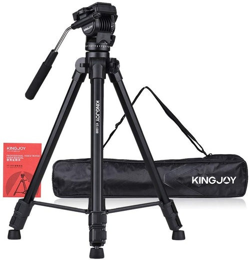 Kingjoy VT 1500 Professional Photo and Video Camera Tripod