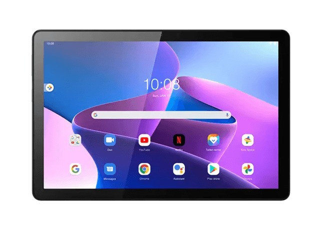 Lenovo Tab M10 Gen 3 Tablet 10.6" FHD Android Tablet Quad-Core Processor 1.8GHz 4GB RAM 64GB Storage 5100mAh Battery Long Battery Life Android 11 1 Year Dealership Warranty
