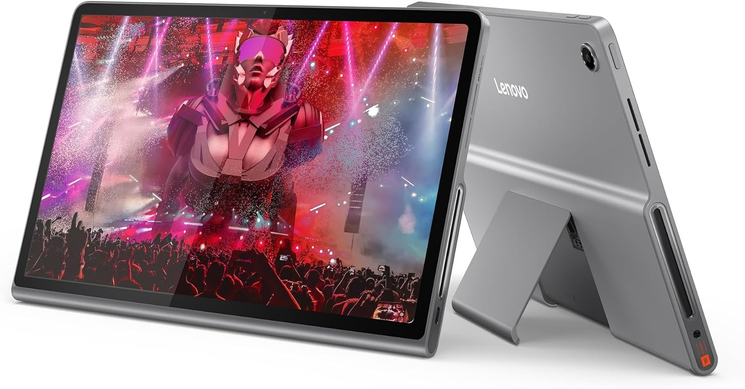 Lenovo Tab Plus Premium Entertainment Tablet 11.5" 2K LCD Touch Display 8GB RAM 128GB Storage Android 14 MediaTek Helio G99 8600mAh Battery JBL Speakers Folio Case Included 1 Year Dealership Warranty