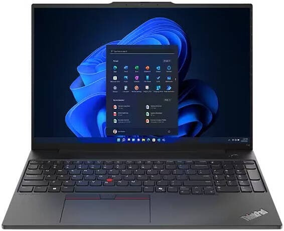 Lenovo ThinkPad E16 Gen 2 16 inch WUXGA Core Ultra 7 155H 16GB RAM 512GB SSD Intel Arc Graphics (No OS, 1 Year Warranty)