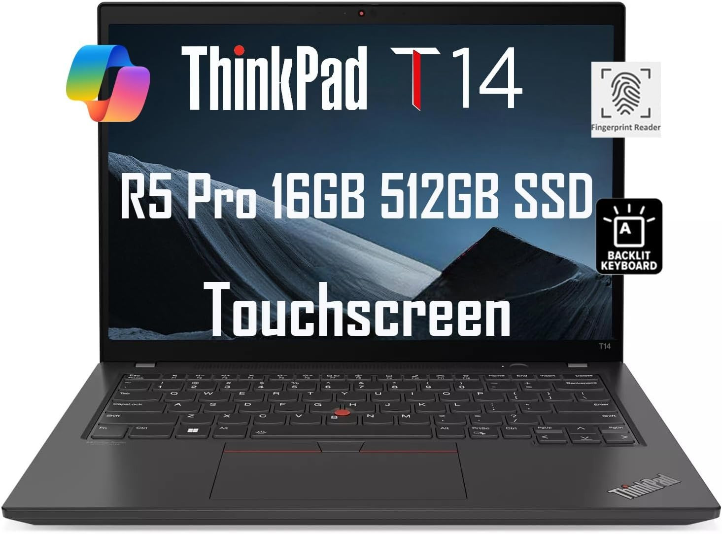 Lenovo ThinkPad T14s Gen 1 10th Gen Intel Core i5 16GB RAM 256GB SSD 14" Touchscreen Display Backlit Keyboard HD 720p Camera Webcam Dolby Audio Speaker System EX Uk 6 Months Warranty
