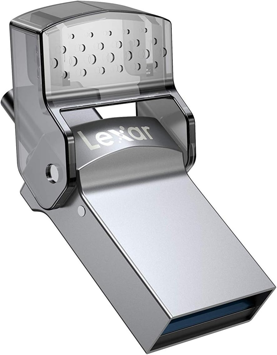 Lexar 128GB JumpDrive Dual Drive D35c USB 3.0 Type-C - Image 3