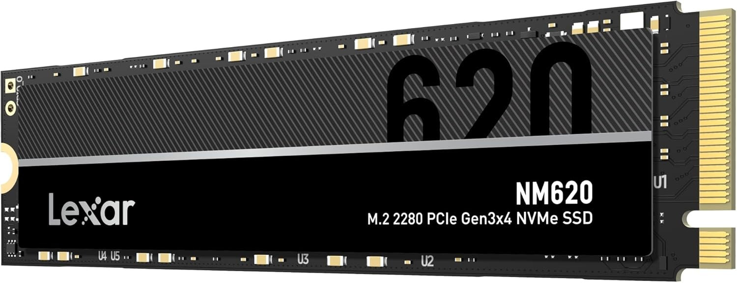 Lexar 256GB SSD NM620-250RB M.2 2280 NVMe Internal SSD - Image 2