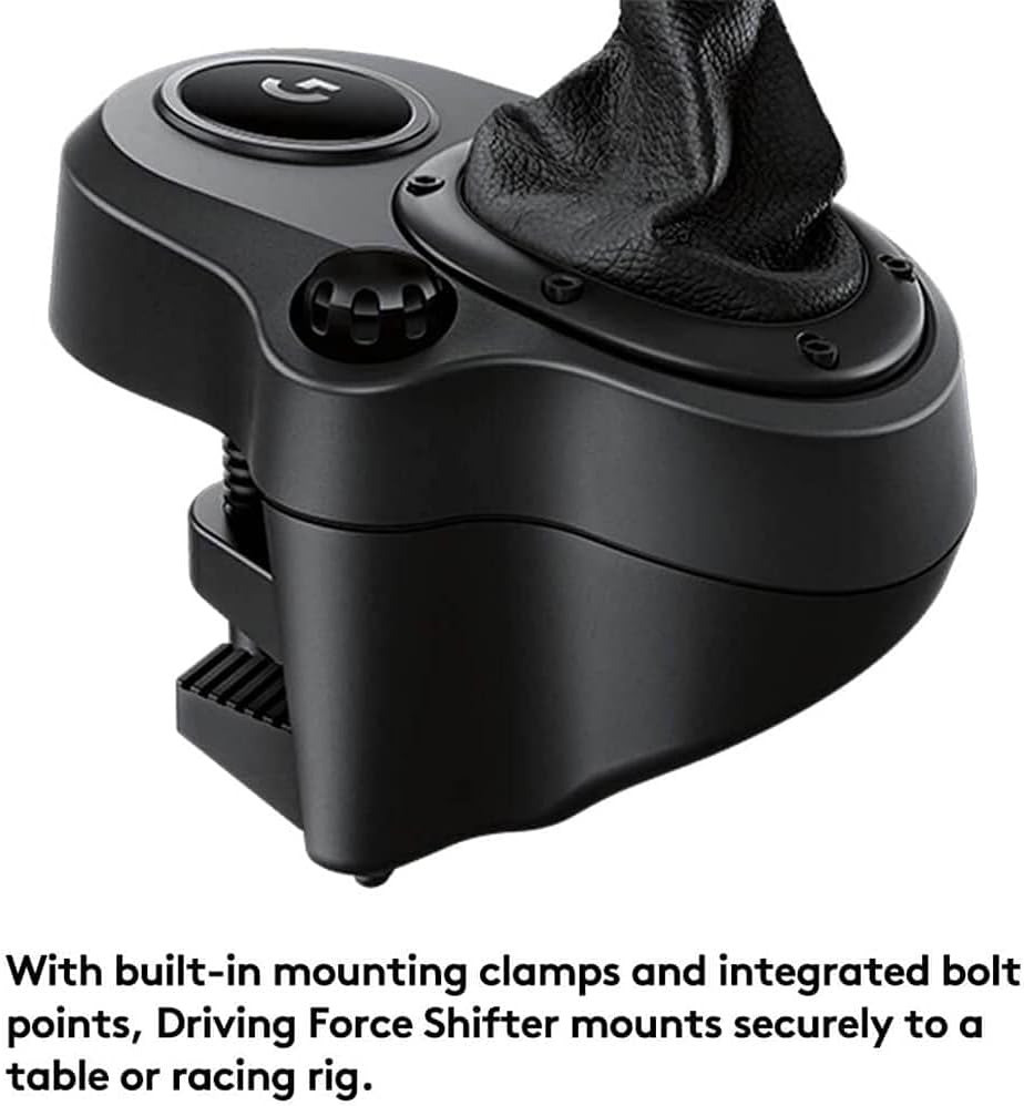 Logitech G Driving Force Shifter Compatible with G29, G920 and G923 Racing Wheels For PlayStation 5, Playstation 4, Xbox-Series X