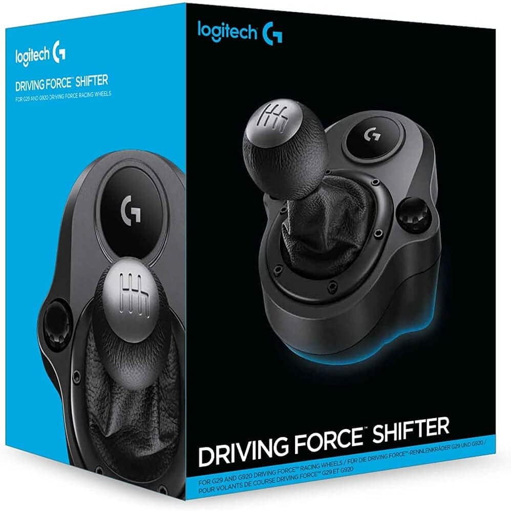Logitech G Driving Force Shifter Compatible with G29, G920 and G923 Racing Wheels For PlayStation 5, Playstation 4, Xbox-Series X
