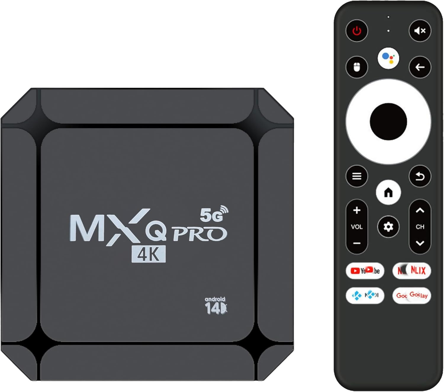 MXQ Pro 4K 5G Android TV Box Upgraded Version 16GB RAM 256GB ROM