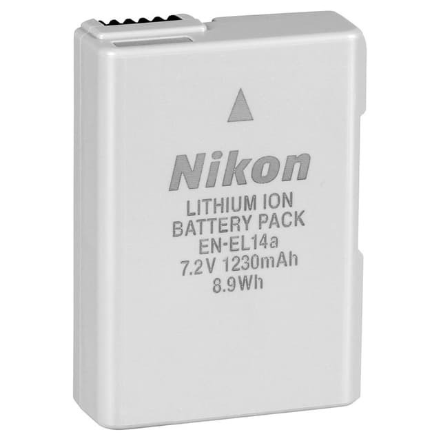 Nikon EN EL14a Nikon Replacement Battery Pack Compatible with Nikon D3100 D3200 D3300 D3400 D3500 D5100 D5200 D5300 D5500 D5600 Df DSLR