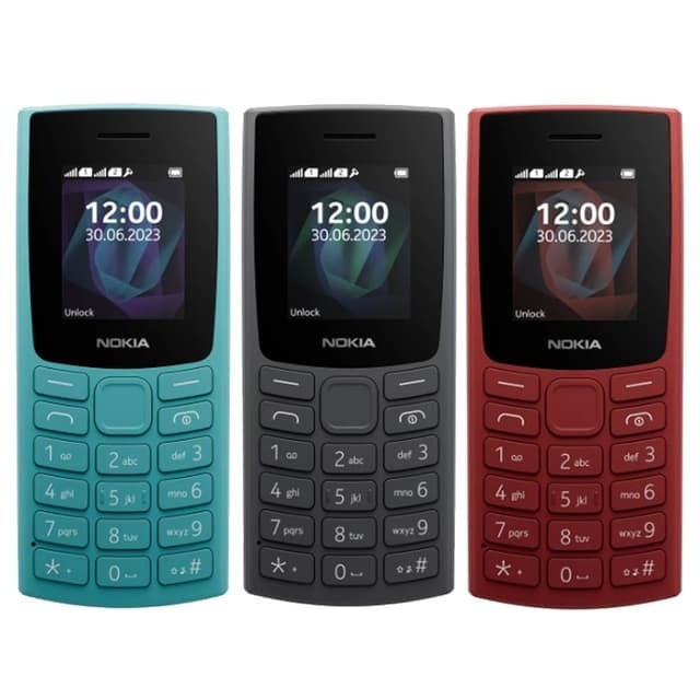 Nokia 105 1.8" Resolution QQVGA 1000mAh Battery 22 Days Standby Time