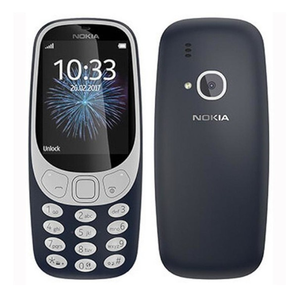 Nokia 3310 16MB Storage (Expandable) 16MB RAM 2.4" TFT Display Dual SIM 2MP Camera 1200mAh Battery