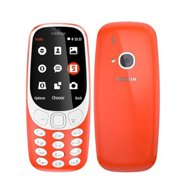 Nokia 3310 16MB Storage (Expandable) 16MB RAM 2.4" TFT Display Dual SIM 2MP Camera 1200mAh Battery
