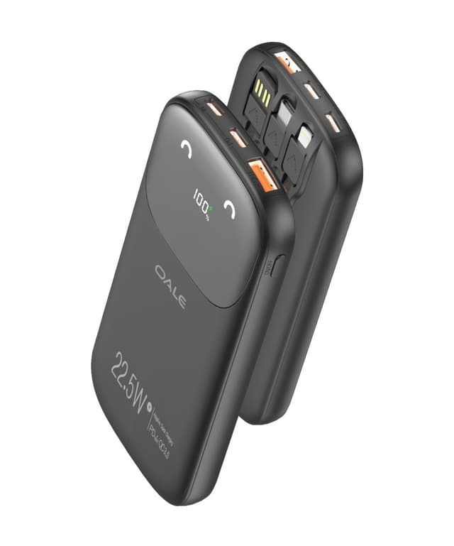 OALE iPower X10000 Power Bank: 10000mAh, 22.5W Fast Charging Portable Battery