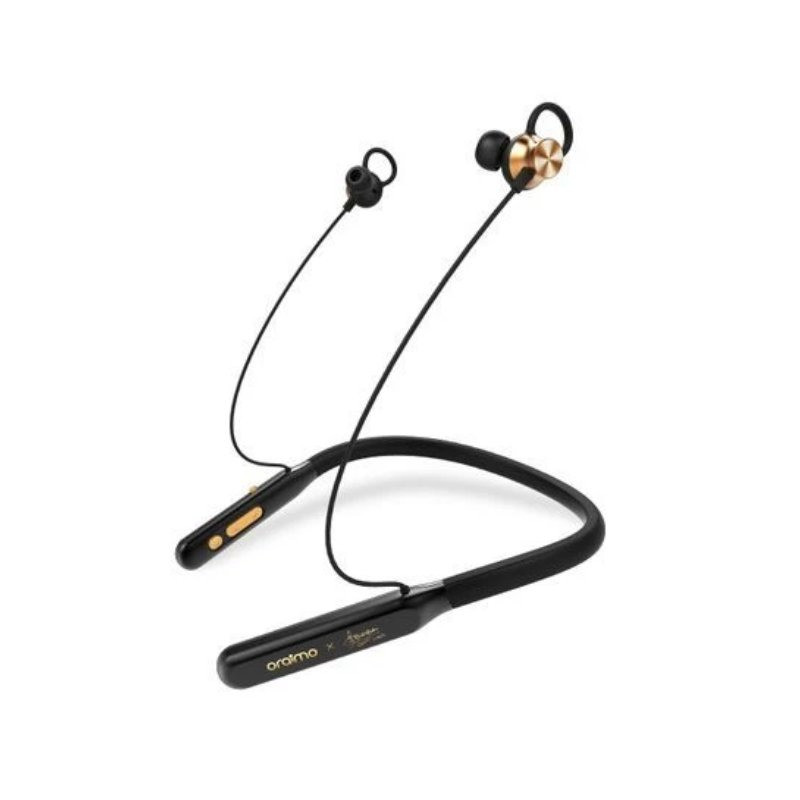 Oraimo Wireless Bluetooth Necklace 2 Extreme Bass & Ultra Long Life Battery in-Ear Neckband Headphones