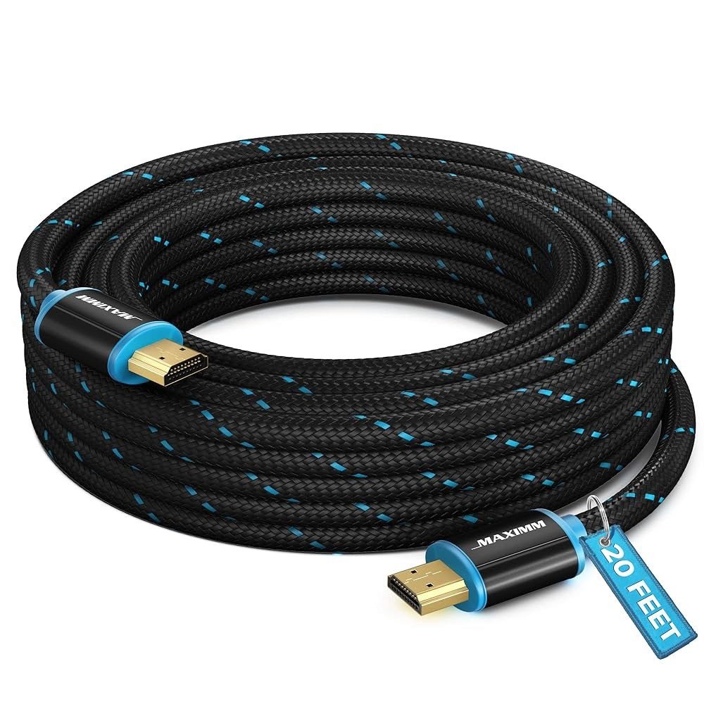 Plastic Braided HDMI Extension Cable: High-Speed, Durable HDMI Extender 20M