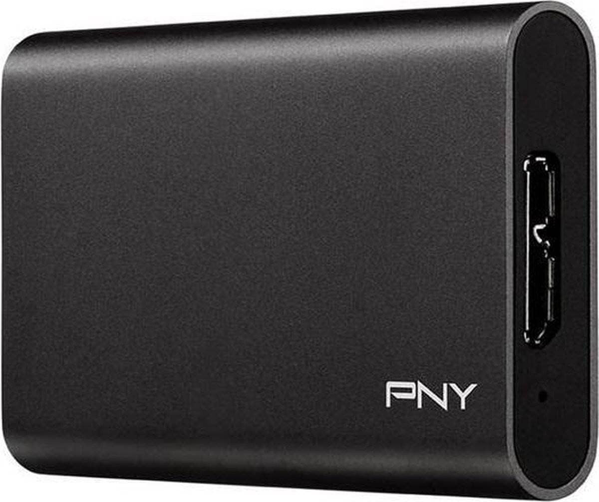 PNY Elite 960GB Portable SSD High Speed USB 3.0 Cable