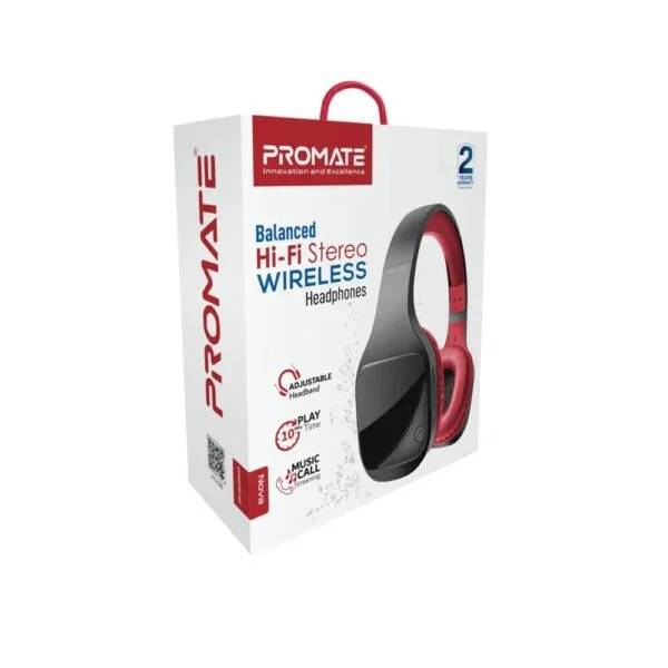 Promate Nova Headsets Bluetooth Headphones - Image 4