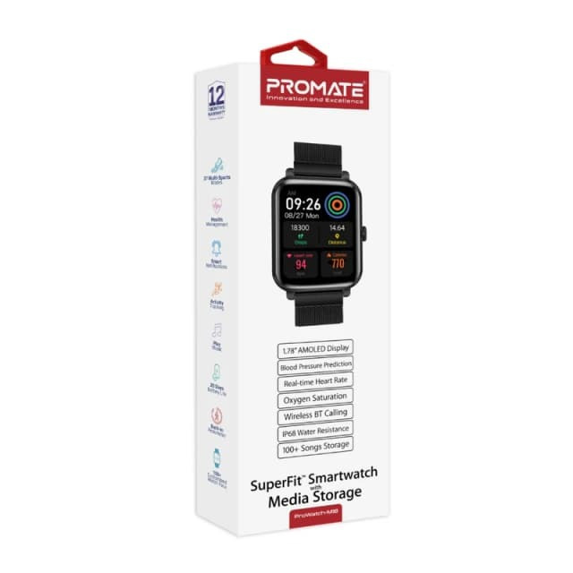 Promate ProWatch-M18 Fitness Smart Watch