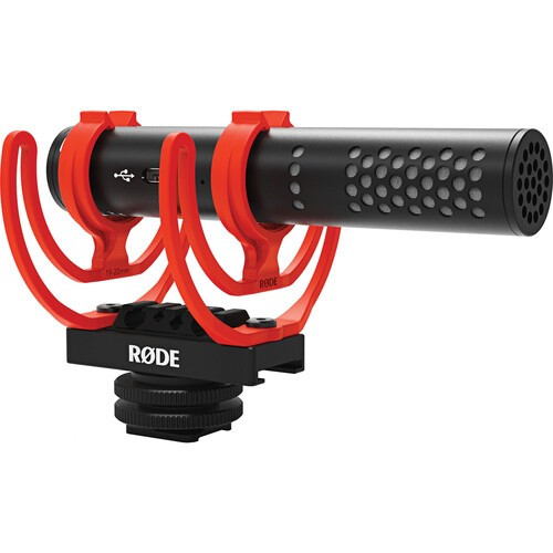 Rode VideoMic GO II Camera-Mount Lightweight Directional Microphone Black