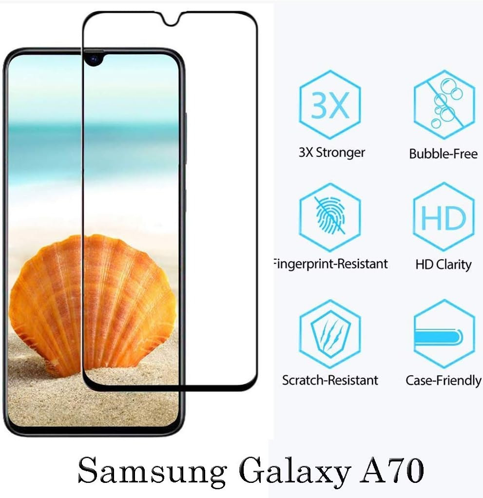 Samsung Galaxy A70 Privacy Screen Protector: Anti-Spy Tempered Glass - Image 2