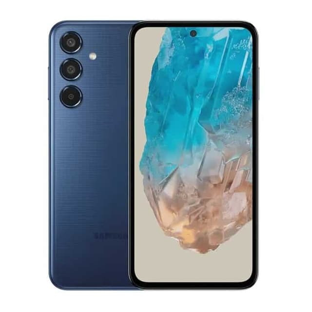 Samsung Galaxy M35 128GB ROM 6GB RAM 6.6" Super AMOLED Display Android 14 50MP + 8MP + 2MP Camera 13MP Selfie Camera Dual SIM 6000mAh Battery Dubai Warranty