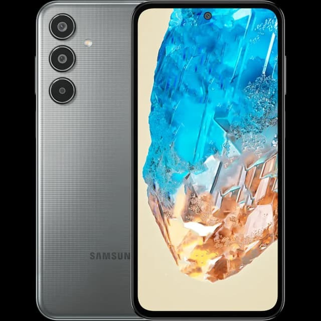 Samsung Galaxy M35 128GB ROM 6GB RAM 6.6" Super AMOLED Display Android 14 50MP + 8MP + 2MP Camera 13MP Selfie Camera Dual SIM 6000mAh Battery Dubai Warranty