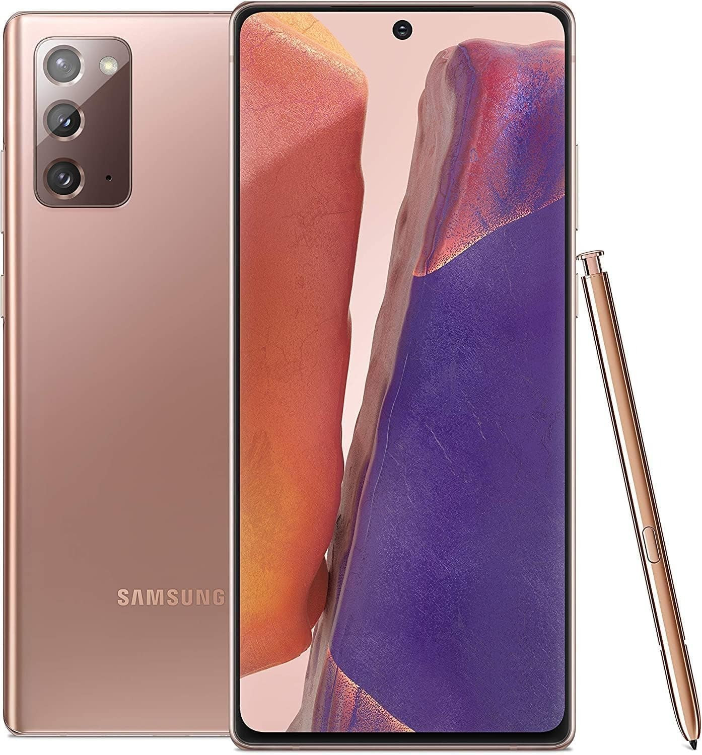 Samsung Galaxy Note 20 5G 128GB 12GB RAM 5G 6.7" Super AMOLED 12MP Triple Camera Android 10 4300mAh BatteRY Pre-Owned Abroad 6 Months Warranty Boxed