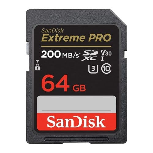SanDisk Extreme 64GB SDXC UHS-I Card For Camera