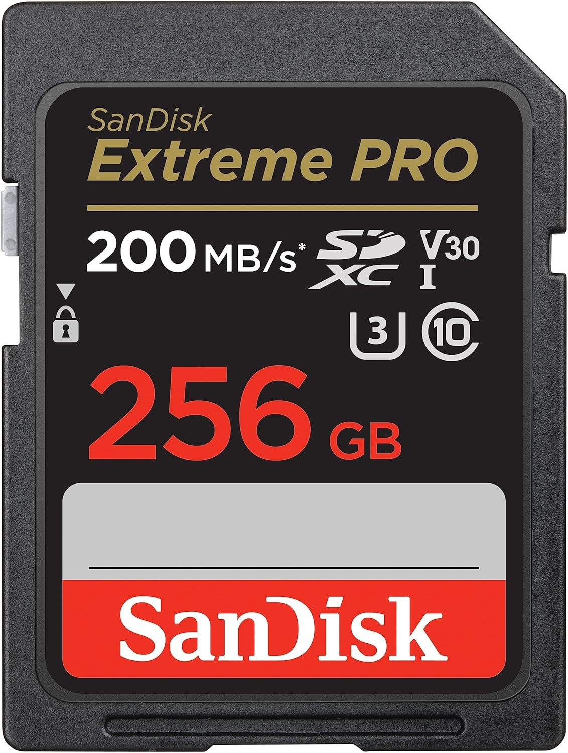 SanDisk Extreme Pro 256GB SDXC UHS-I Card For Camera