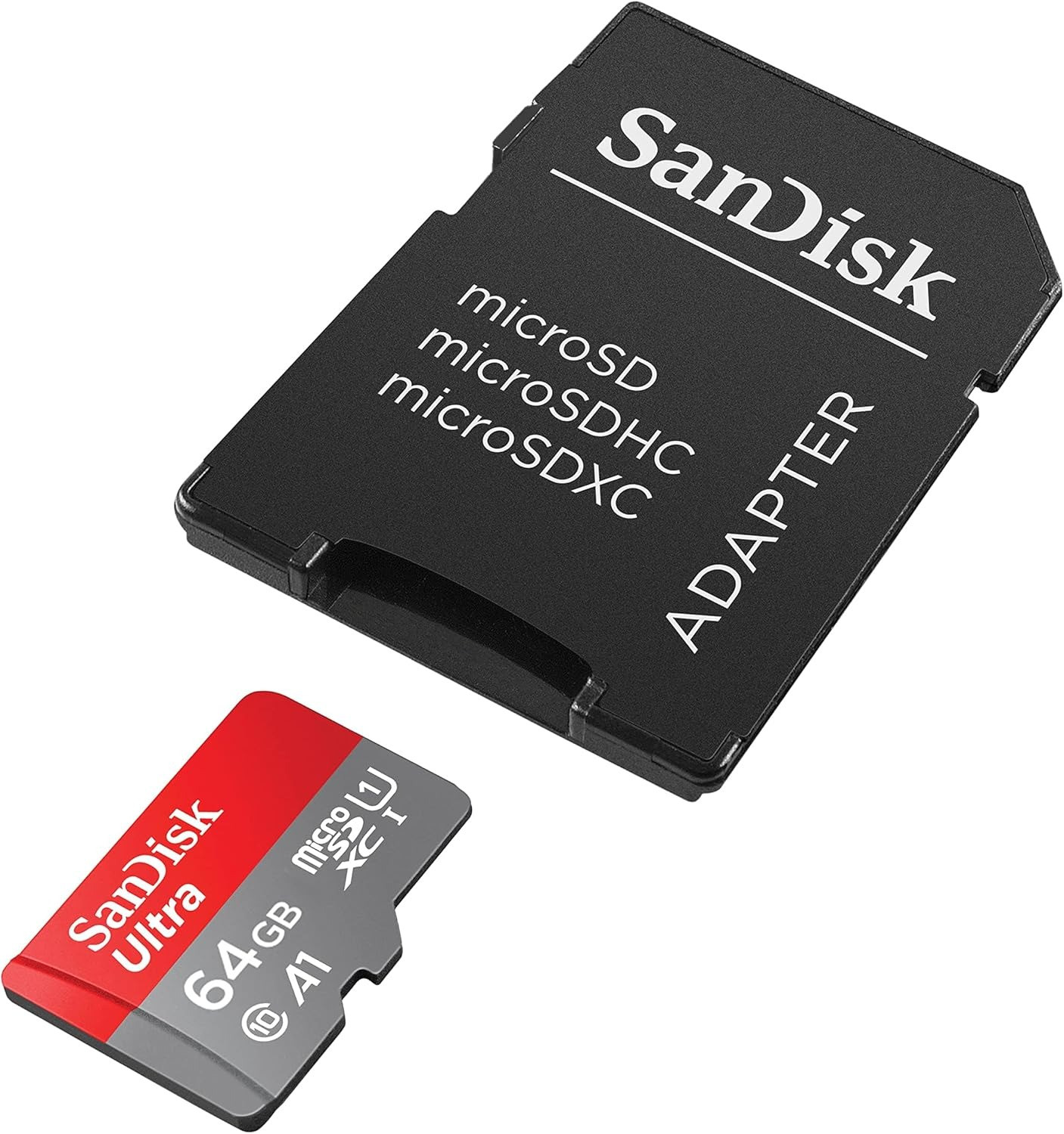 SanDisk Ultra 64GB microSDXC UHS-I Memory Card