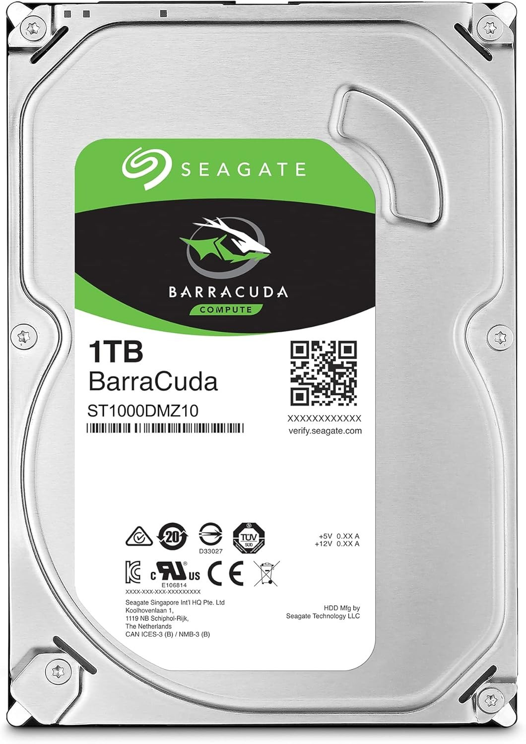 Seagate 1TB (1000GB) Laptop Internal Hard Disk Drive SATA