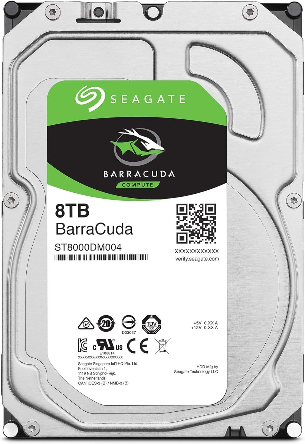 Seagate 8TB 256MB Cache Desktop SATA III 6 Gb/s 3.5