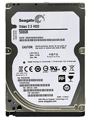 Seagate 500GB HDD Internal Video 2.5 HDD Hard Drive for Laptop