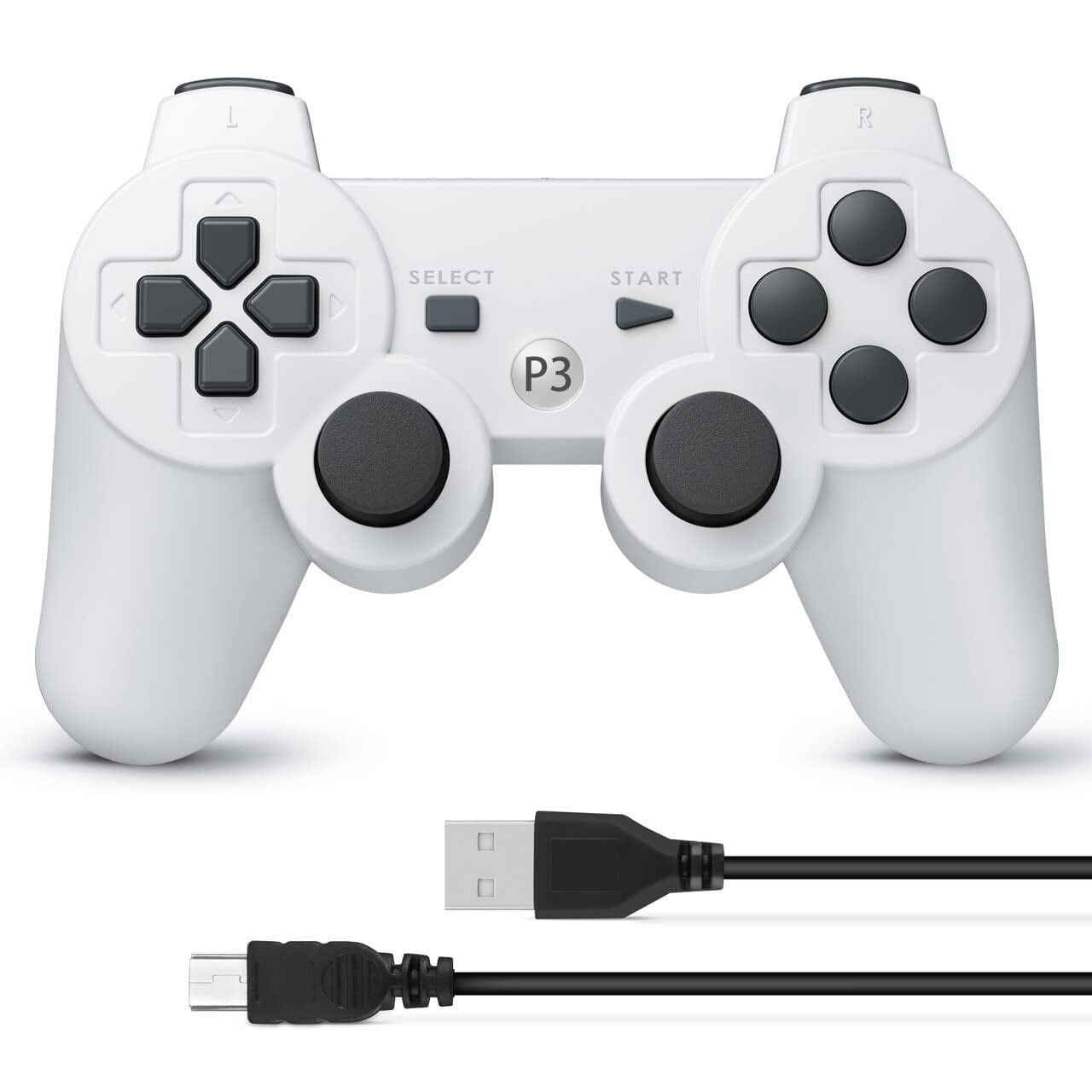 Sony Playstation 3 Wireless Bluetooth Gamepad PS3 DualShock Controller - Image 4