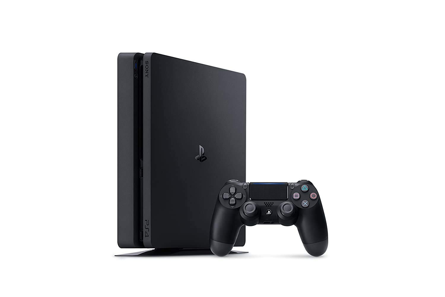 Sony Playstation 4 (PS4) Slim 500GB Storage Gaming Console 1 Gaming Pad - Image 2