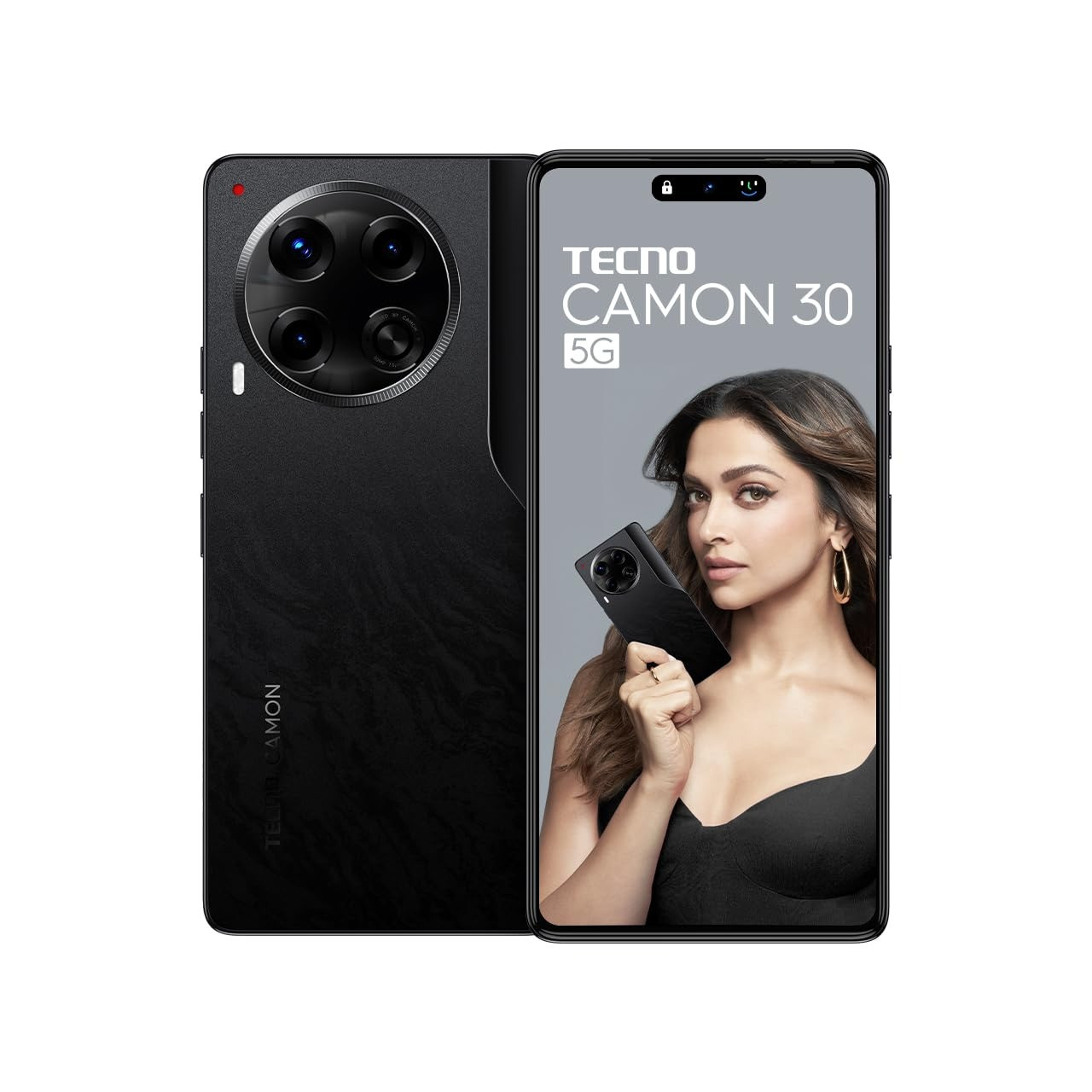 Tecno Camon 30 256GB ROM 16GB RAM 6.78" AMOLED 120Hz Always-on Display Android 14 HIOS 14 50MP Dual Camera 50MP Selfie Camera 70W 5000mAh Ultra Charge Battery Dual SIM