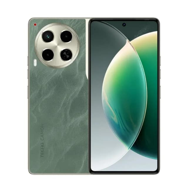 Tecno Camon 40 Premier 5G 512GB ROM 12GB RAM 6.67" LTPO AMOLED Display Android 15 with HiOS 15 50MP Triple Camera 50MP Selfie Camera 5100mAh Si/C Li-Ion Battery
