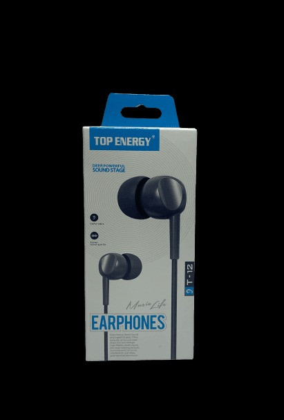 Top Energy Deep Powerful Sound Stage Wired 3.5MM Earphones T-12