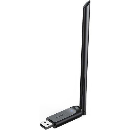 UGREEN AC650 Dual Band Wireless USB Adapter: High-Gain Antenna, CM496 Wi-Fi Dongle