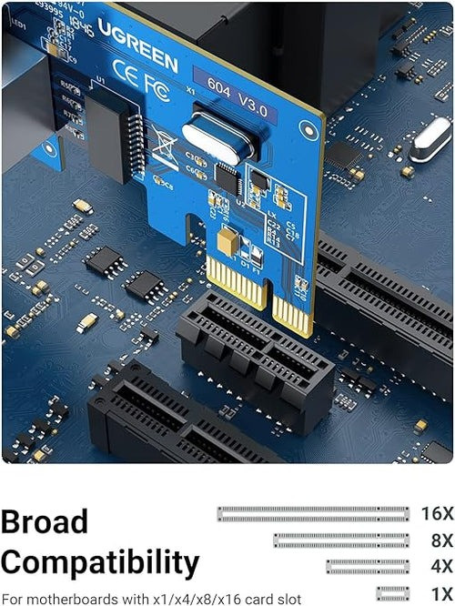 UGREEN Gigabit PCIe Network Card (US230): 10/100/1000Mbps PCI-E Ethernet Adapter