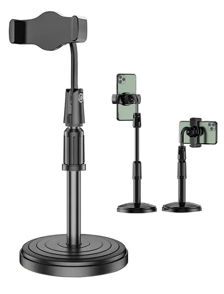 Universal Phone Stand Holder: Adjustable Desktop Mobile Phone Stand