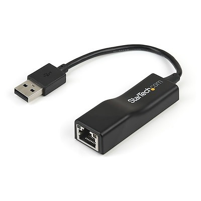 USB 2.0 to 10/100Mbps Ethernet Adapter: RJ45 LAN Network Dongle
