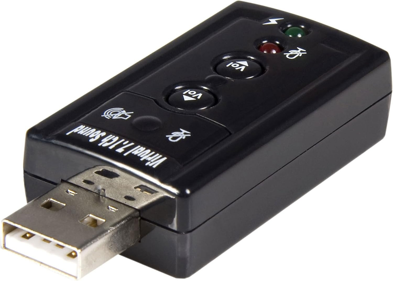 Virtual 7.1 USB Stereo Audio Adapter External Sound