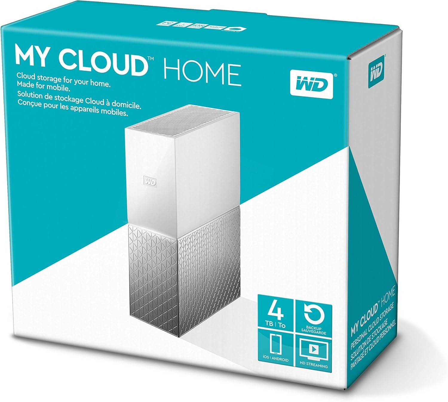 WD 4TB My Cloud External Hard Drive