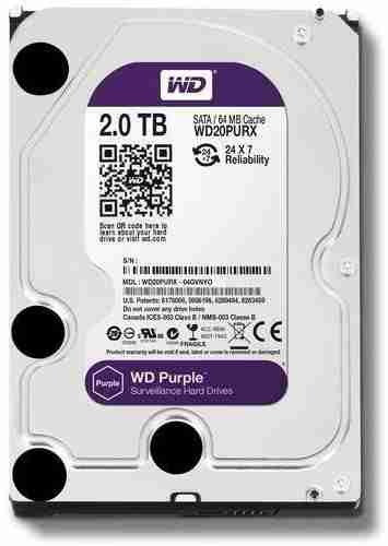 Western Digital WD 2TB Surveillance Hard Drive