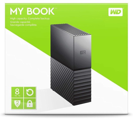 Western Digital WD My Book 8TB External Portable Hard Drive