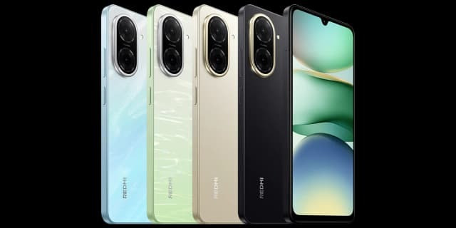 Xiaomi Redmi A5 64GB ROM 3GB RAM 6.88" Display 32MP + AI Main camera 8MP Front camera Android 15 HyperOS 5200mAh Battery