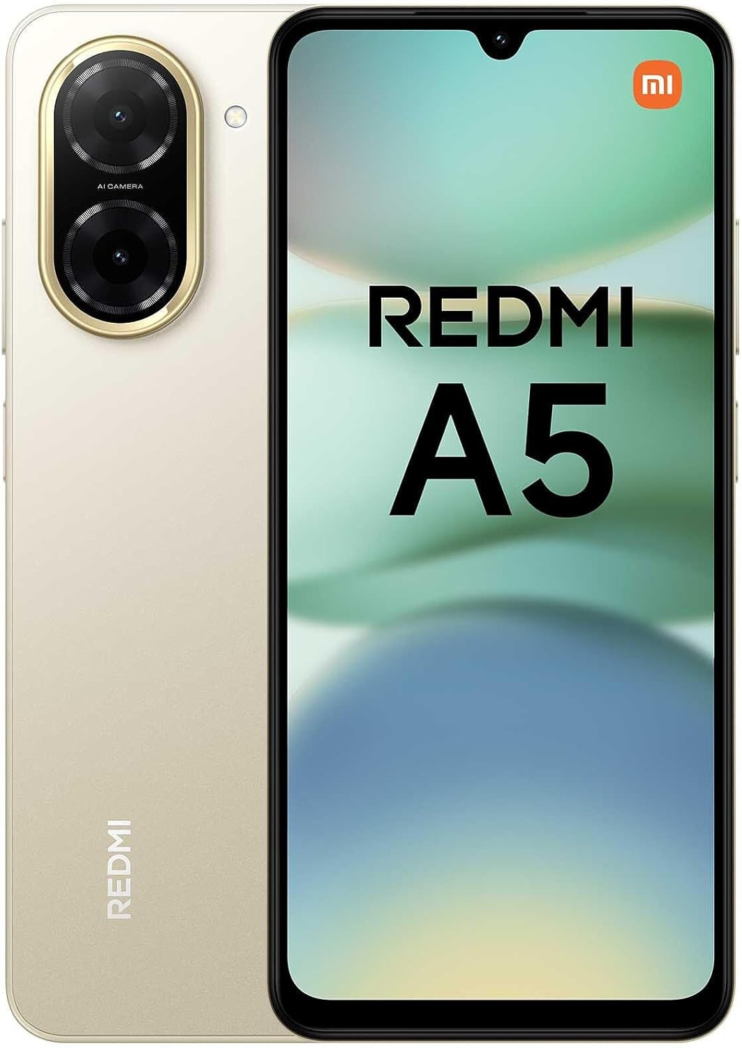 Xiaomi Redmi A5 128GB ROM 4GB RAM 6.88" Display 32MP + AI Main camera 8MP Front camera Android 15 HyperOS 5200mAh Battery