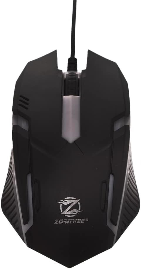 Zornwee GM02 Revival Backlit Gaming Optical Mouse Black