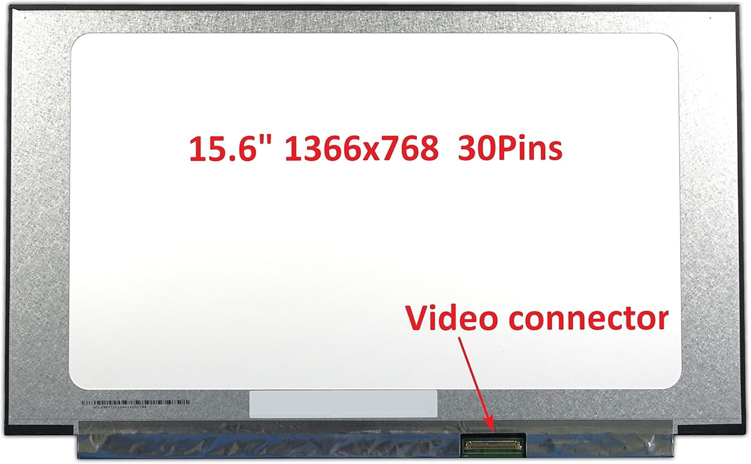 15.6 Inch Slim 30 Pin HD Short NT156WHM-N44 Laptop Screen